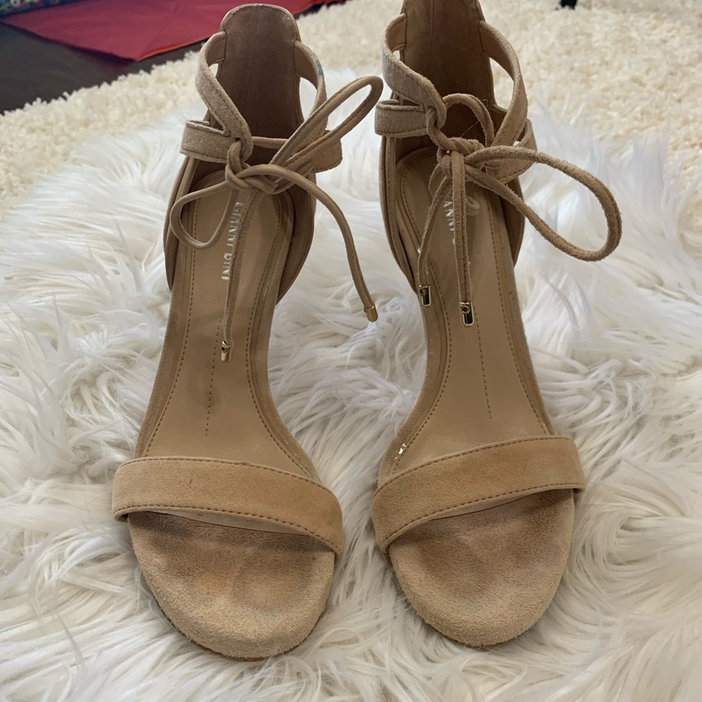 Gianni Bini Ankle Tie Stiletto Heel - Picture 2 of 5